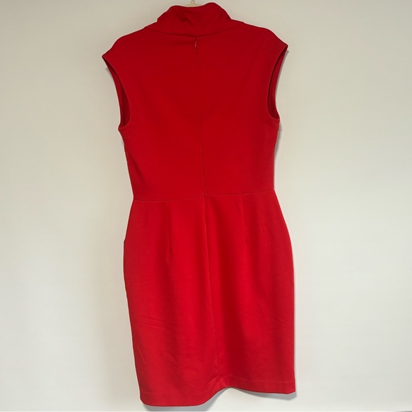 Banana Republic Red Bodycon Dress with pockets - Picture 4 of 5